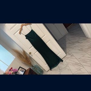 Windsor Black Spaghetti Strap Slip Dress